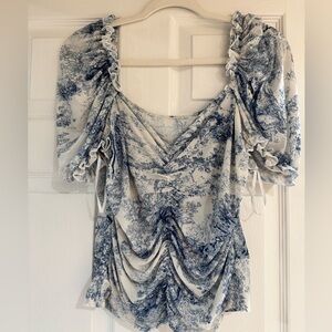 Toile de Jouy Blouse